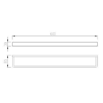 Товар: Полотенцедержатель Abber Westen AA1755 Хром - фото 3 Полотенцедержатель Abber Westen AA1755 Хром — фото 3, Полотенцедержатели