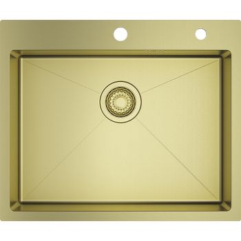 Кухонная мойка Raglo 60 R701.6050.03 Золото матовое — фото 1, Кухонные мойки