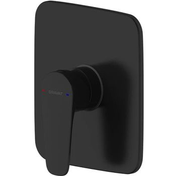 Смеситель для душа Bravat Source PB8173218BW-ENG Черный матовый — фото 1, Смеситель для душа