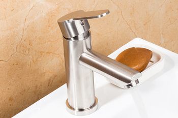 Смеситель для раковины Frap F10801 Сатин — фото 8, Смесители для раковины