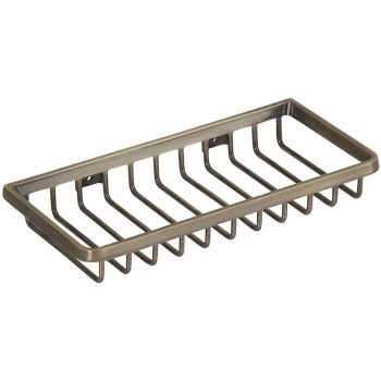 Полка корзина Veragio Basket VR.GFT-9047.BR Бронза — фото 1, Полки для ванной и душа