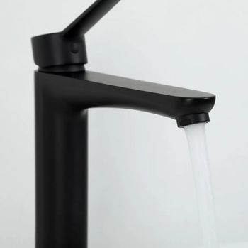 Смеситель для раковины Gappo G21-6 G1021-26 Черный матовый — фото 8, Смесители для раковины