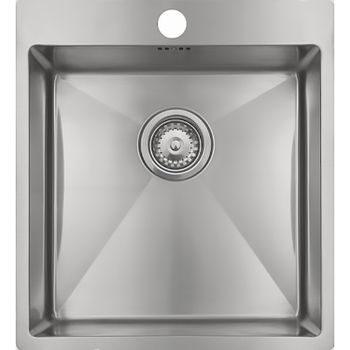 Кухонная мойка Seaman Eco Marino SMV-440.B Нержавеющая сталь — фото 1, Кухонные мойки
