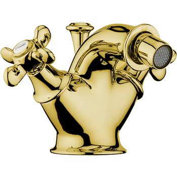 Смеситель для биде Webert Ottocento OT710102010 Золото — фото 1, Смесители для биде