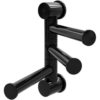 Полотенцедержатель WasserKRAFT K-1053PB поворотный Черный глянцевый — фото 1, Полотенцедержатели