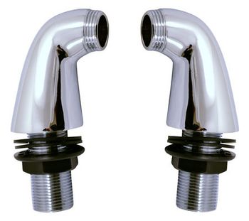 Переходники Rav Slezak MD0234 Хром — фото 1, Комплектующие для душевого оборудования