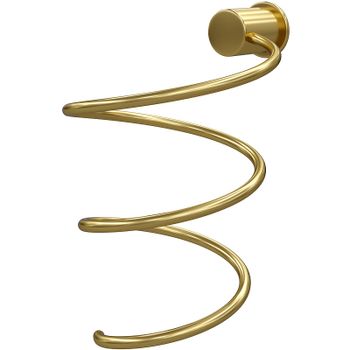 Товар: Держатель для фена WasserKRAFT K-1080BG Золото матовое - фото 1 Держатель для фена WasserKRAFT K-1080BG Золото матовое — фото 1, Держатели для фена