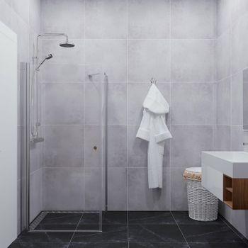 Душевой уголок Triton Форта-Хром 90х90 Щ0000054476 профиль Хром стекло прозрачное — фото 3, Душевые уголки трапеция