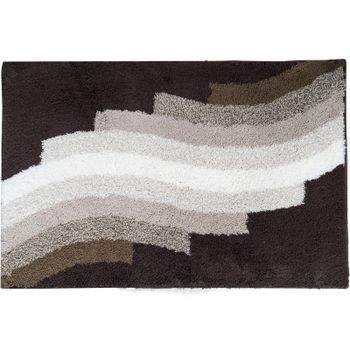 Коврик для ванной комнаты Ridder Streak 90х60 7107309 Бежевый — фото 1, Коврики для ванной комнаты