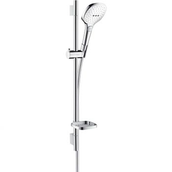 Душевой гарнитур Hansgrohe Raindance Select Е 26620400 Хром Белый — фото 1, Душевые гарнитуры