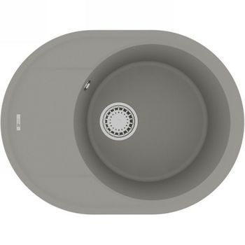 Кухонная мойка Lemark Lacha 620 9910051 Грей — фото 1, Кухонные мойки