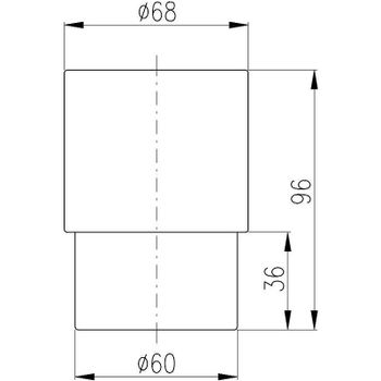 Стакан для зубных щеток Rav Slezak SKL001 Белый — фото 2, Стаканы для зубных щеток
