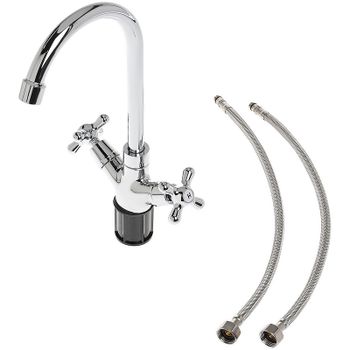 Смеситель для раковины Orange OneLife P03-005cr Хром — фото 4, Смесители для раковины