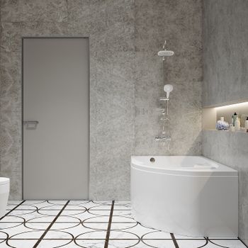 Акриловая ванна Triton София 170х95 L Щ0000046115 без гидромассажа — фото 4, Акриловые ванны