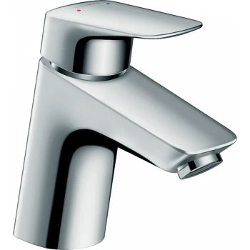 Смеситель для раковины Hansgrohe Logis 71071000 Хром — фото 1, Смесители для раковины