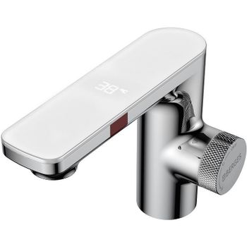 Смеситель для раковины Berges Morans 076001 с термостатом Хром — фото 5, Смесители для раковины