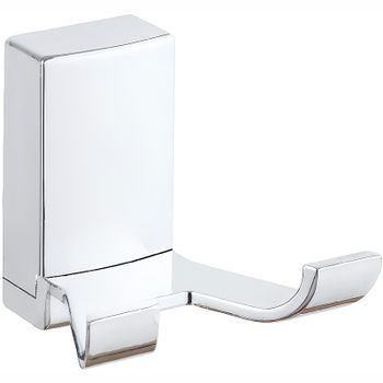 Двойной крючок Haiba HB8805-2 Хром — фото 1, Крючки для полотенец