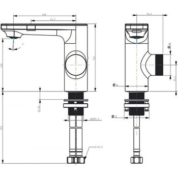 Смеситель для раковины Berges Morans 076002 с термостатом Черный матовый — фото 10, Смесители для раковины
