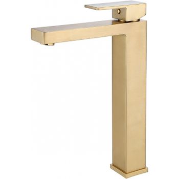 Смеситель для раковины Abber Daheim AF8211G Золото матовое — фото 1, Смесители для раковины