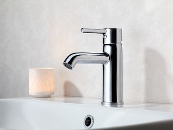 Смеситель для раковины Vitra Minimax S A41984EXP Хром — фото 2, Смесители для раковины