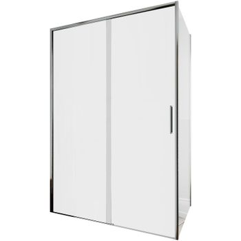 Душевой уголок Aquanet Pleasure Evo AE65-130x80-CT 130x80 324121 профиль Хром стекло прозрачное — фото 1, Прямоугольные душевые уголки