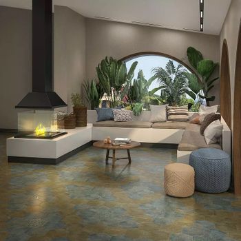 Керамогранит Kerama Marazzi Гроссето желтый матовый SG23039N 20х23,1 см — фото 2, Керамогранит