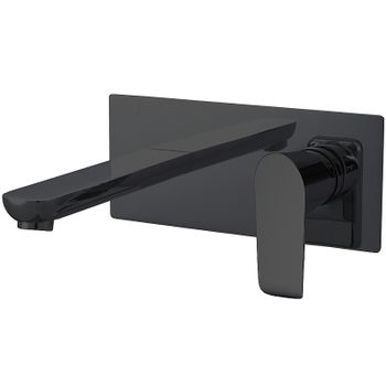 Смеситель для раковины Vincea Esse VBFW-1E1MB Черный матовый — фото 1, Смесители для раковины