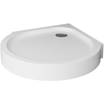 Акриловый поддон для душа AM.PM Like Round 95х95 W83T-333-095W Белый — фото 1, Акриловые душевые поддоны