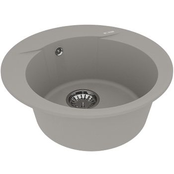 Кухонная мойка Lemark Sula 500 9910003 Грей — фото 2, Кухонные мойки