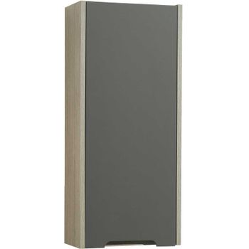 Подвесной шкаф Aquaton Оливия 35 L 1A254703OLUGL Грей Дуб ойстер — фото 1, Шкафы для ванной