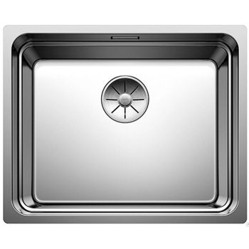 Кухонная мойка Blanco Etagon 500-U Нержавеющая сталь с зеркальной полировкой — фото 1, Кухонные мойки
