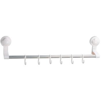 Вешалка для полотенец Grampus Element GR-7077 Белая — фото 1, Крючки для полотенец