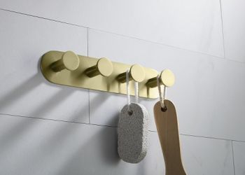 Вешалка для полотенец Timo Saona 13015/17 Золото матовое — фото 3, Крючки для полотенец