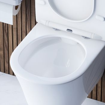 Унитаз Damixa Skyline DX35C1700SC подвесной с сиденьем Микролифт — фото 7, Подвесные унитазы