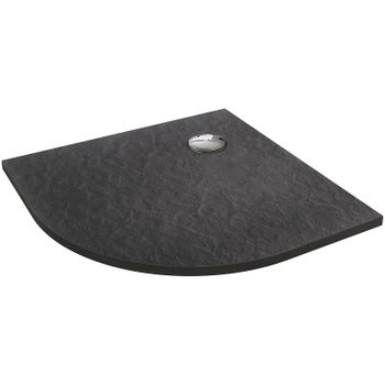 Душевой поддон из искусственного камня Jacob Delafon Tolbiac 90x90 E6D329RU-NGM Черный матовый — фото 1, Душевые поддоны из искусственного камня