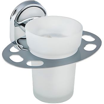 Стакан для зубных щеток Haiba HB1906 Хром — фото 1, Стаканы для зубных щеток