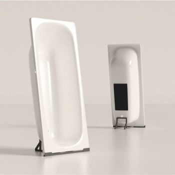 Стальная ванна ВИЗ Donna Vanna 170х70 DV-73901 без антискользящего покрытия — фото 3, Стальные ванны