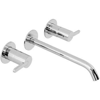 Смеситель для раковины Cezares Leaf LEAF-BLI3L-01-W0 Хром — фото 2, Смесители для раковины