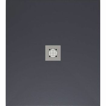 Душевой поддон из искусственного камня Allen Brau Priority 90x90 8.31002-AM Антрацит — фото 1, Душевые поддоны из искусственного камня