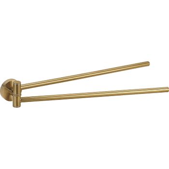 Полотенцедержатель Bemeta Sablo 160204190 поворотный Золото матовое — фото 1, Полотенцедержатели