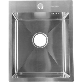 Кухонная мойка Fabia 40х50 40503 Сатин — фото 2, Кухонные мойки