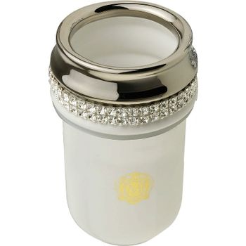 Товар: Стакан для зубных щеток Migliore Dubai 28481 Белый Хром - фото 1 Стакан для зубных щеток Migliore Dubai 28481 Белый Хром — фото 1, Стаканы для зубных щеток