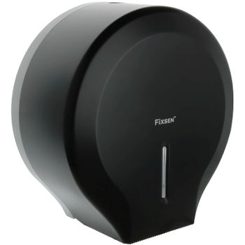 Диспенсер туалетной бумаги Fixsen Hotel FX-31010F Черный — фото 1, Диспенсеры туалетной бумаги