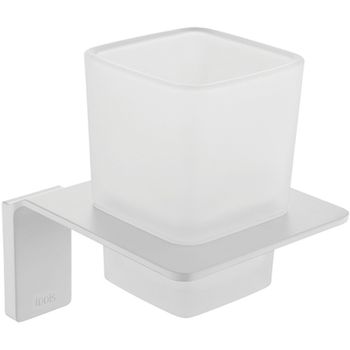 Стакан для зубных щеток Iddis Slide SLIWTG1i45 Белый матовый — фото 1, Стаканы для зубных щеток