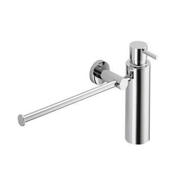 Дозатор для мыла с полотенцедержателем Colombo Design Plus W4975.CR Хром — фото 1, Дозаторы