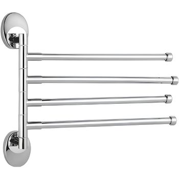 Полотенцедержатель Haiba HB1614 поворотный Хром — фото 1, Полотенцедержатели