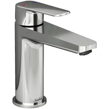 Смеситель для раковины Teska Quars E5616 Хром — фото 1, Смесители для раковины