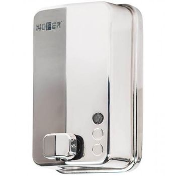 Диспенсер для жидкого мыла Nofer Inox Evo 03050.B Глянцевая нержавеющая сталь — фото 1, Диспенсеры для жидкого мыла