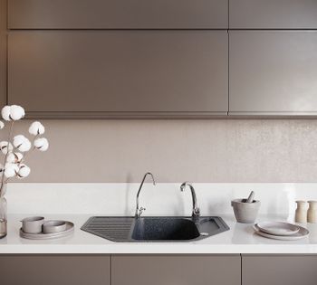 Кухонная мойка Domaci Бьелла DMC-10 DMC-10-308 Черная — фото 2, Кухонные мойки