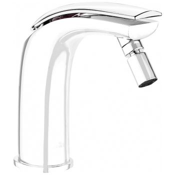 Смеситель для биде Webert Aria AI840102844 Белый глянец Хром — фото 1, Смесители для биде